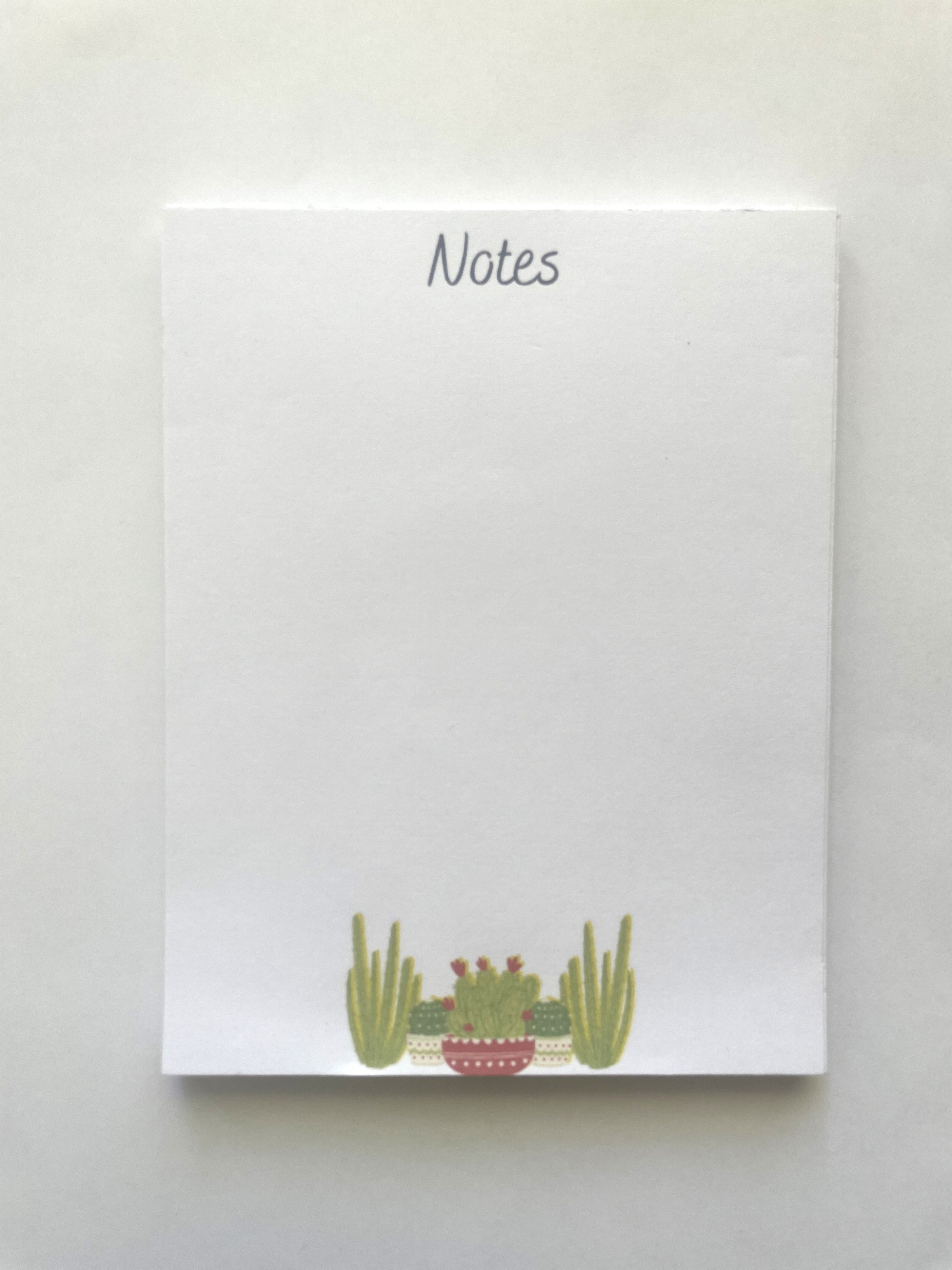Little Cactus Notepad