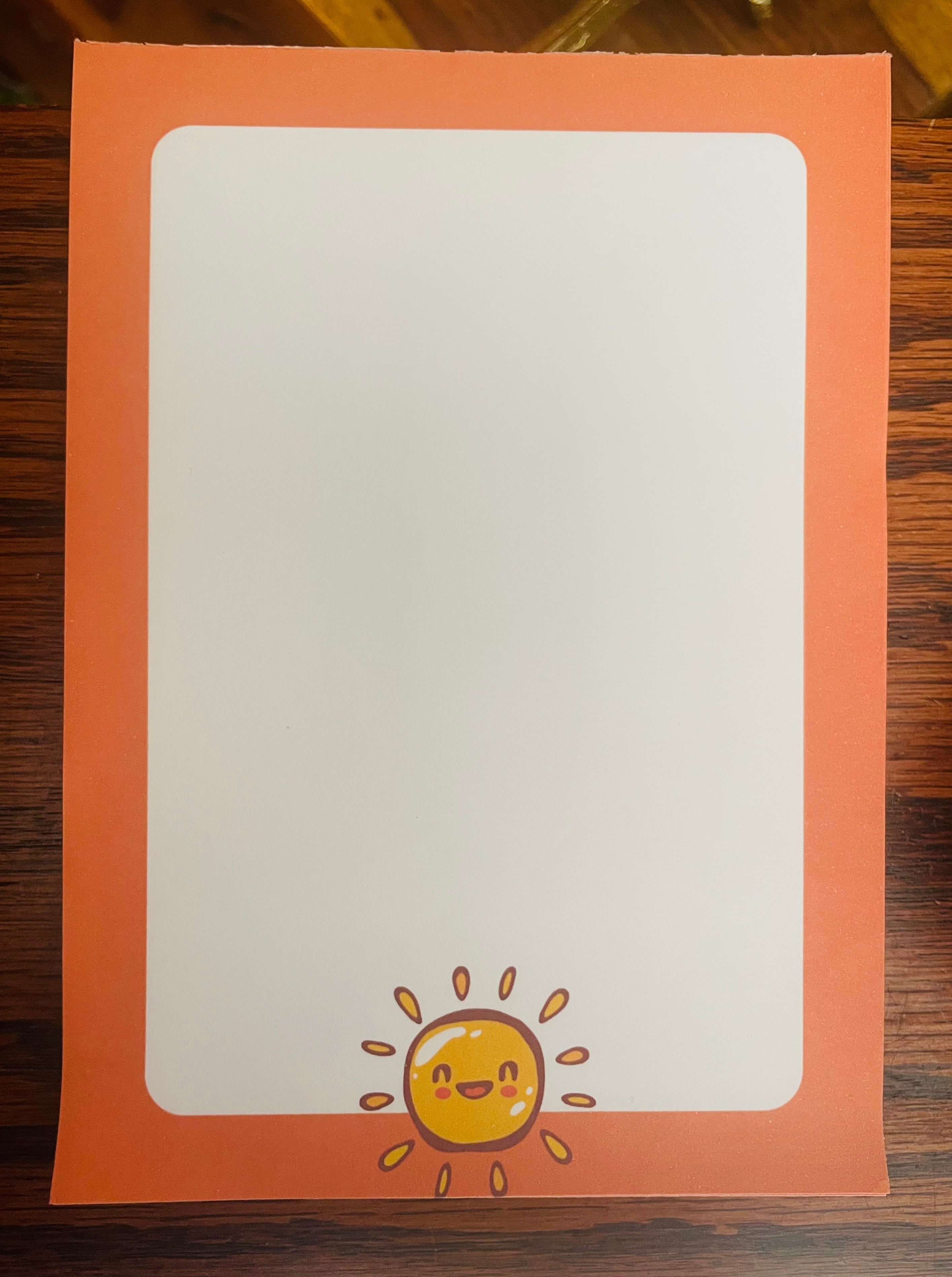 Sunshiny Day Notepad