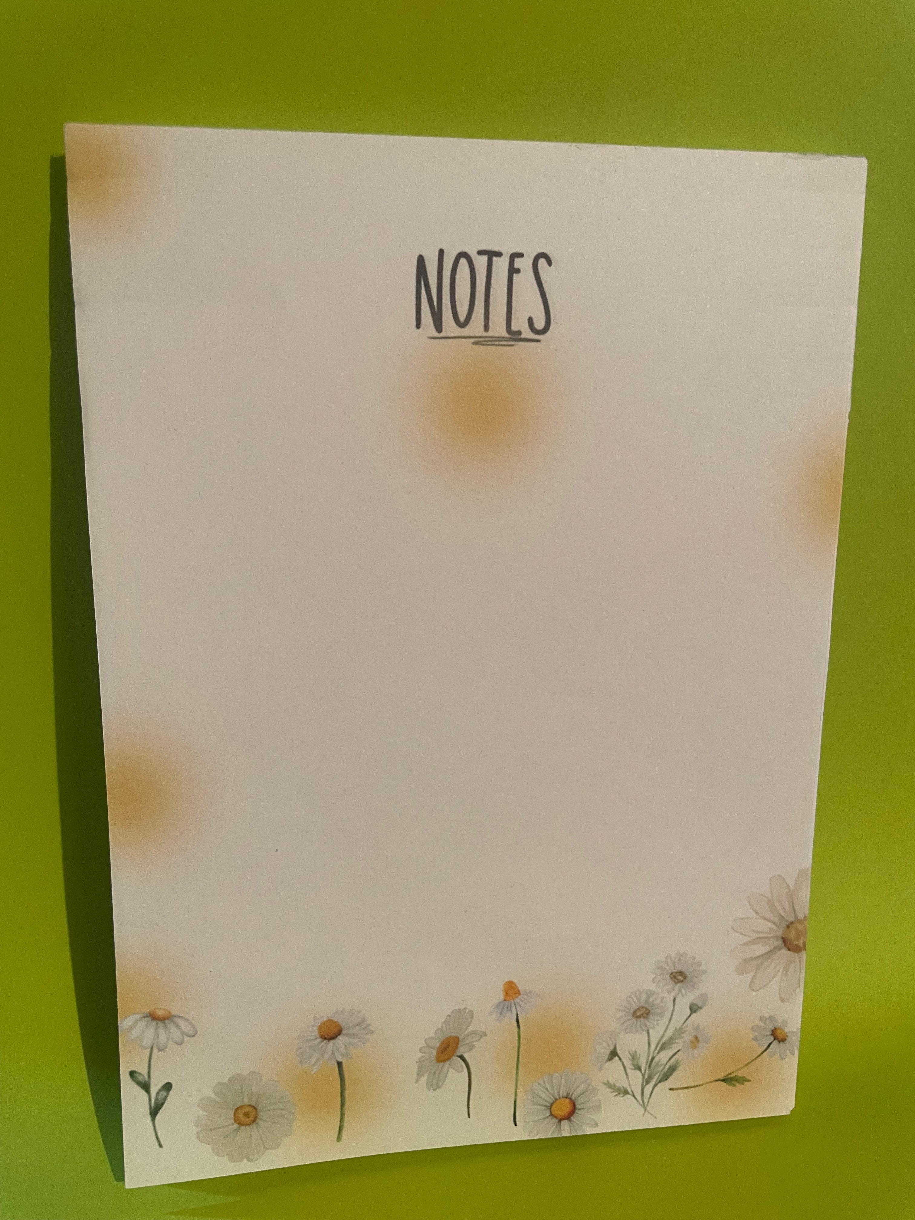Whoopsie Daisy Notepad